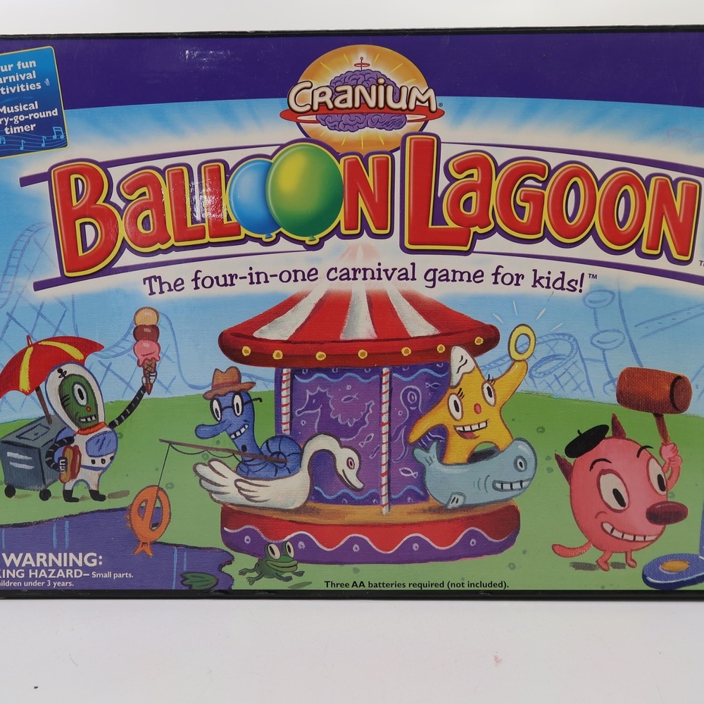 2004 Cranium Balloon Lagoon Carnival Game complete working see video